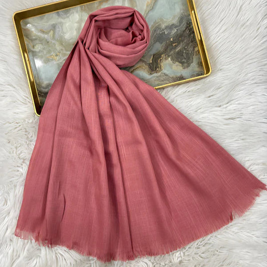 Turkish Lawn Hijab - NUDE PINK