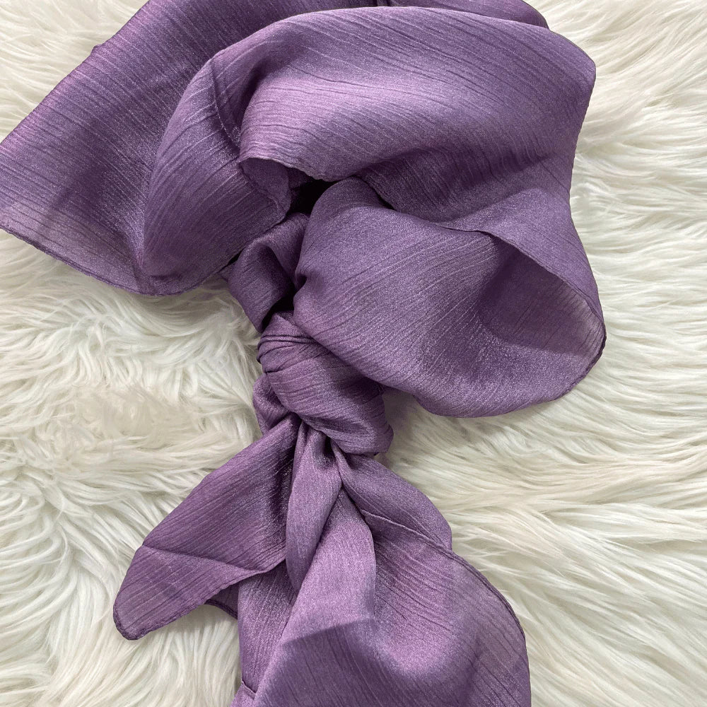 LILAC - CRINKLE SILK