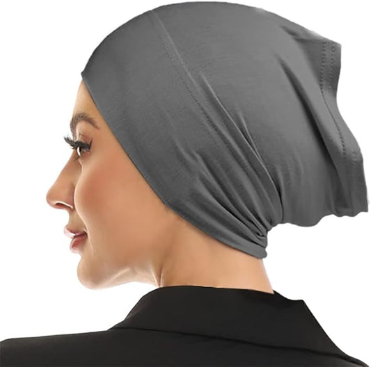 Hijab Tube Cap - DARK GREY