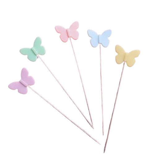 Pack Of 6 Butterfly - Hijab Pins