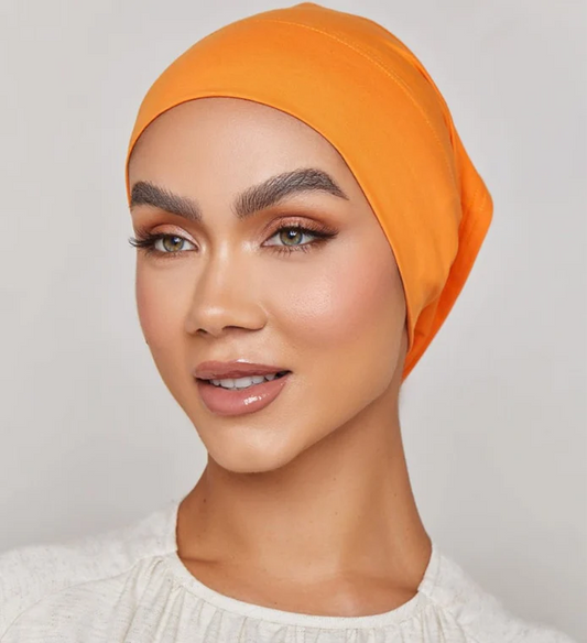 Hijab Tube Cap - MUSTARD YELLOW
