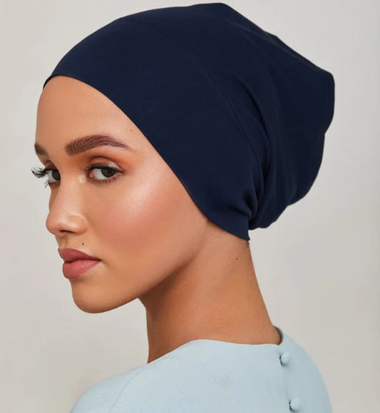 Hijab Tube Cap - NAVY BLUE