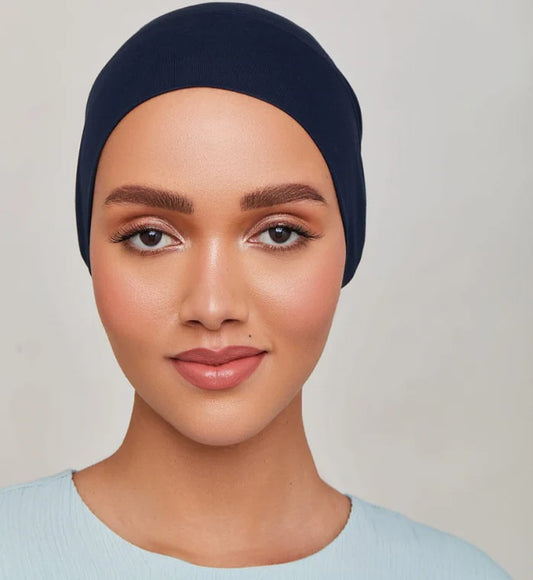 Hijab Tube Cap - NAVY BLUE