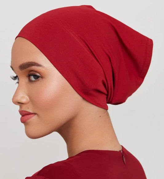 Hijab Tube Cap - RED
