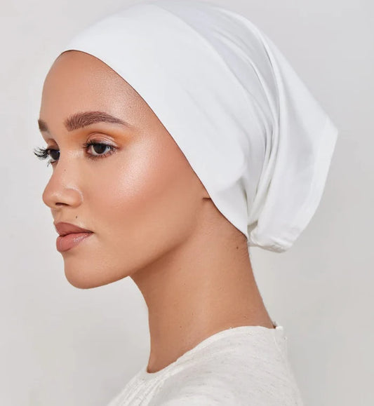 Hijab Tube Cap - WHITE