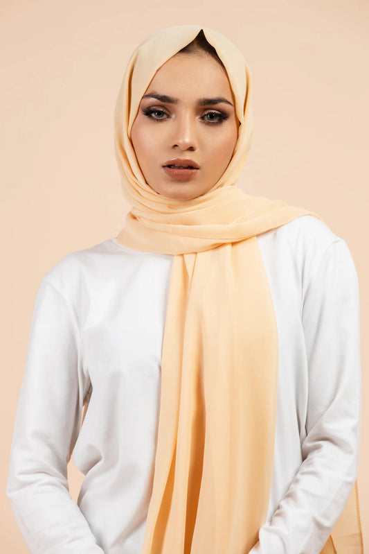 Luxury Georgette Hijab - PANCAKE