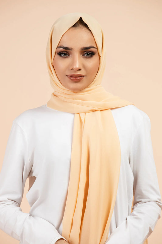 Luxury Georgette Hijab - PANCAKE
