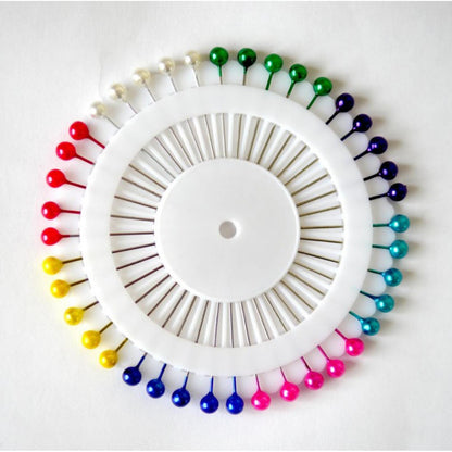 Multicolor Pearl Hijab Scarf Pins