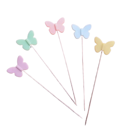 Pack Of 6 Butterfly - Hijab Pins