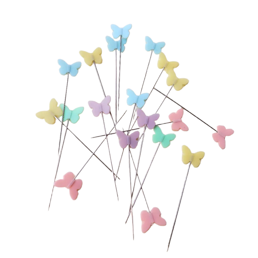 Pack Of 6 Butterfly - Hijab Pins