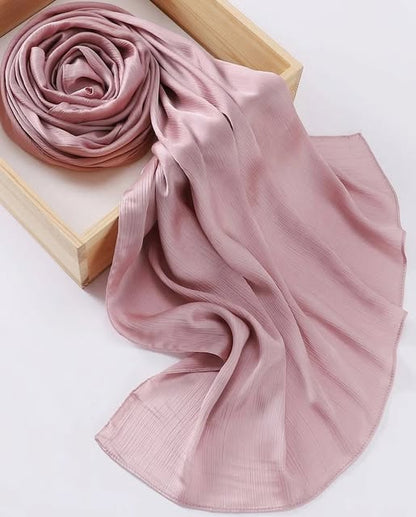 BABY PINK - CRINKLE SILK