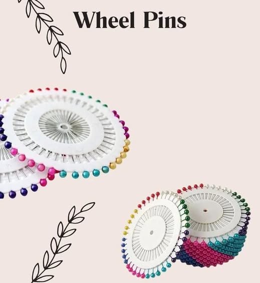 Multicolor Pearl Hijab Scarf Pins