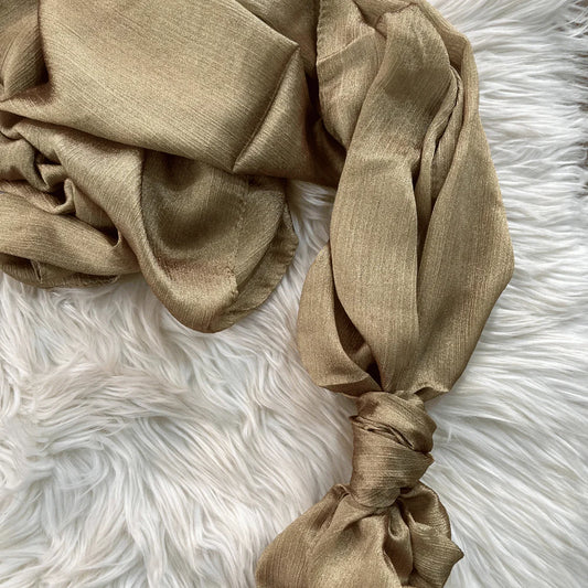 HONEY GOLD - CRINKLE SILK
