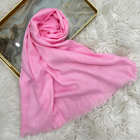 Turkish Lawn Hijab - BABY PINK