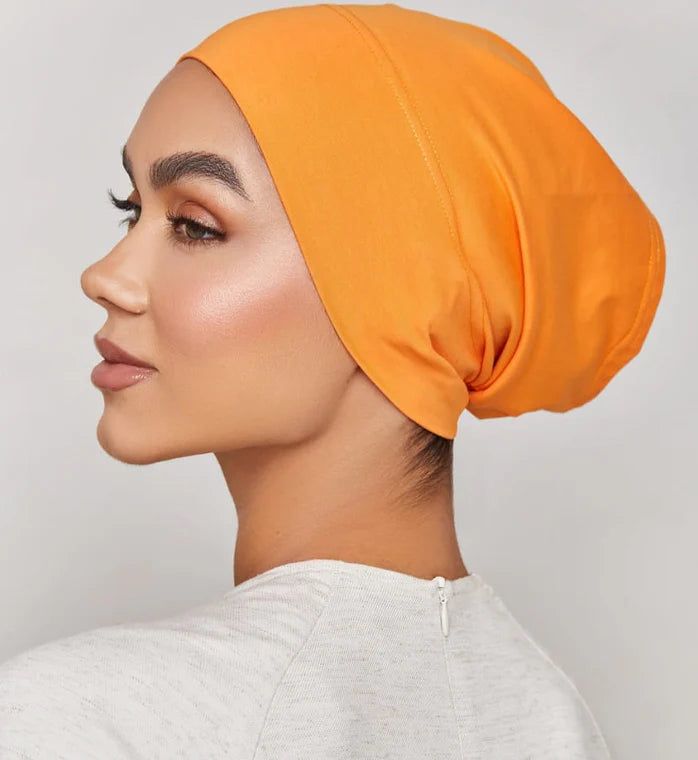 Hijab Tube Cap - MUSTARD YELLOW