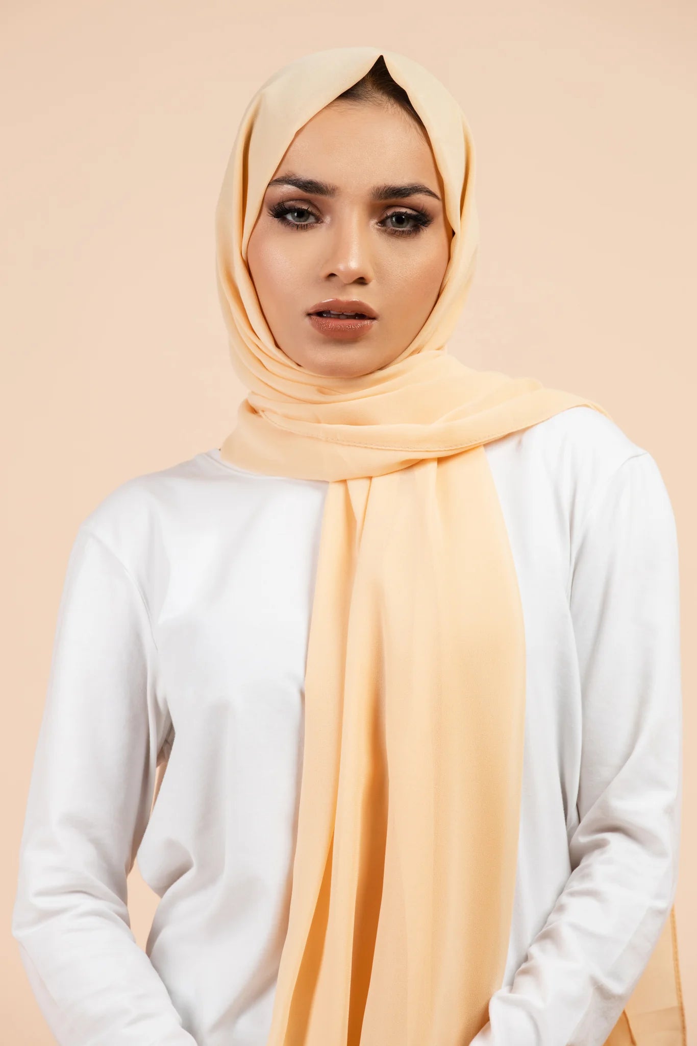Luxury Georgette Hijab - PANCAKE