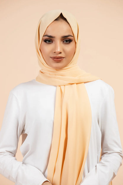 Luxury Georgette Hijab - PANCAKE