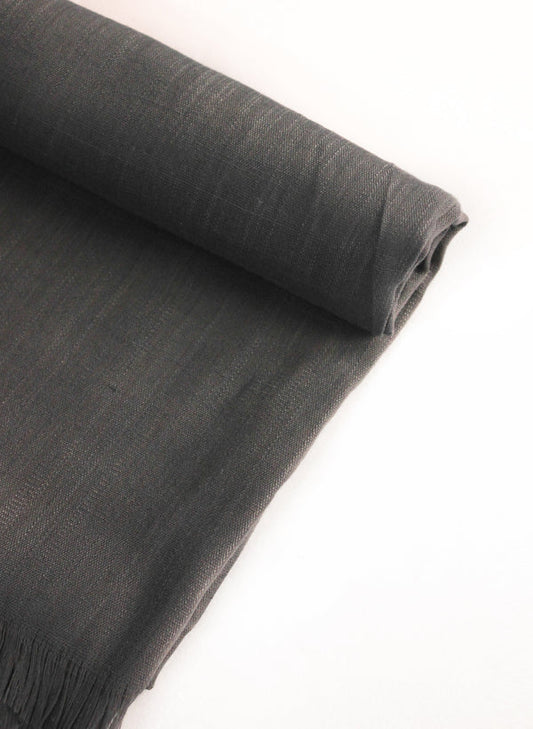 Turkish Lawn Hijab - DARK GREY