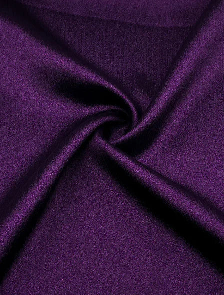 BRINJAL PURPULE - CRINKLE SILK