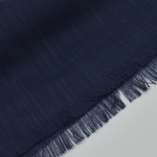 Turkish Lawn Hijab - NAVY BLUE