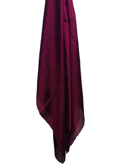 WINE _ CRINKLE SILK