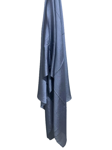 CHARCOAL - CRINKLE SILK